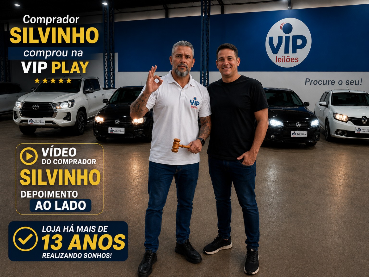 Foto do cliente Silvinho no Pátio VIP