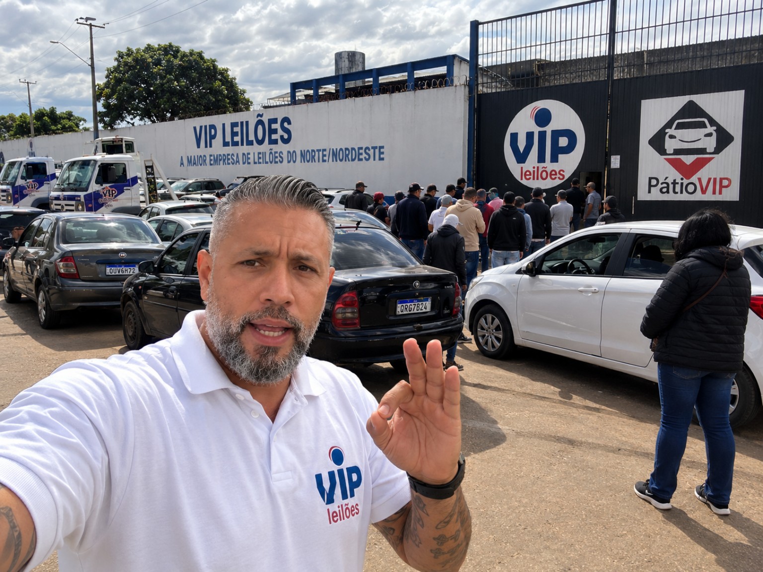 Equipe e estrutura da VIP Leilões